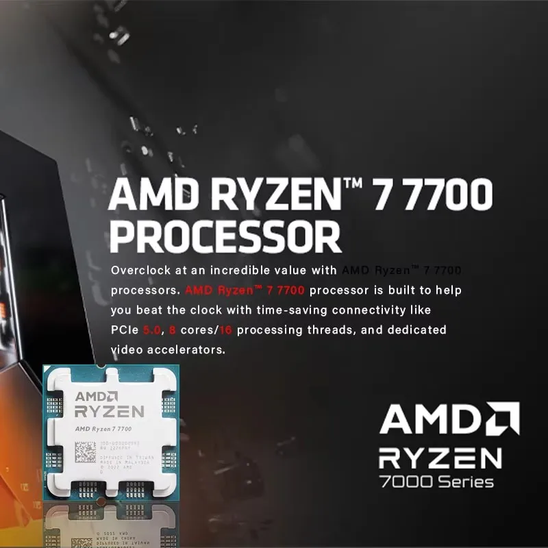 New AMD Ryzen 7 7700 Processor - огляд і ціна Amd Cpu Ryzen 7