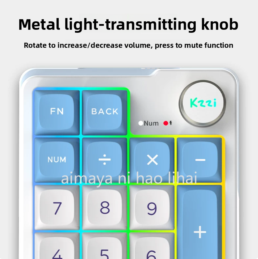 Kzzi K20 Mini Keypad Three Mod - огляд і ціна Gaming Keyboard Mini