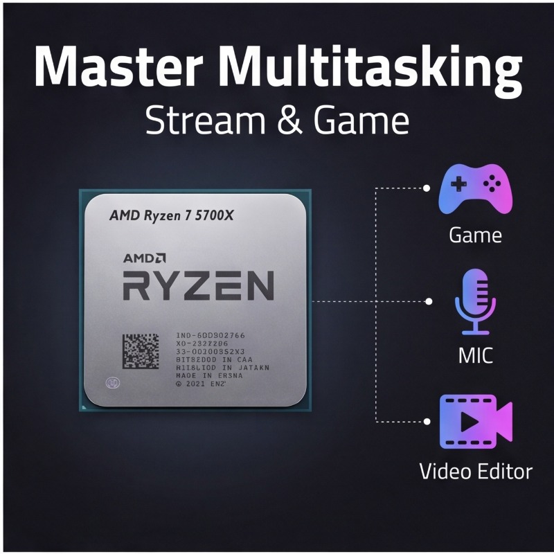 Ryzen 7 5700X AMD R7 5700X Pro - огляд і ціна Amd Cpu Ryzen 7