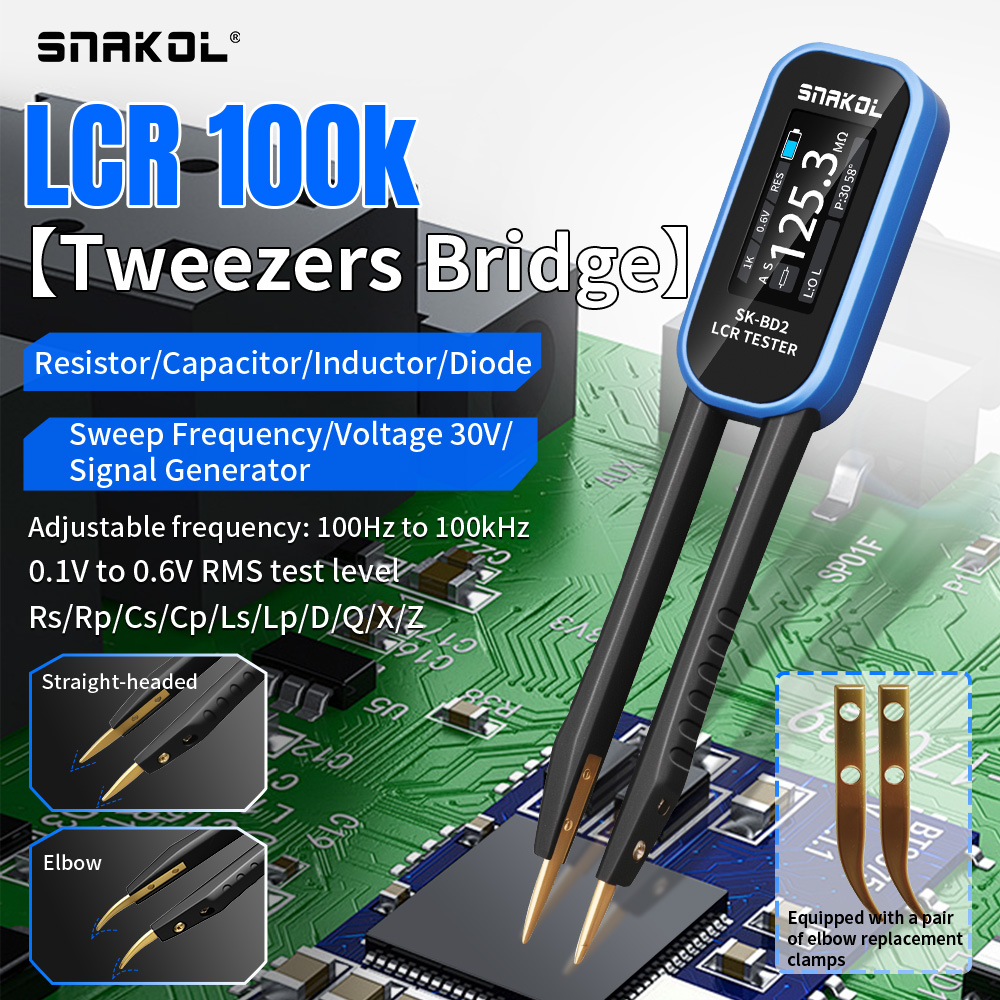 SNAKOL BD2 Smart Tweezer LCR D - огляд і ціна Gaming Keyboard Test