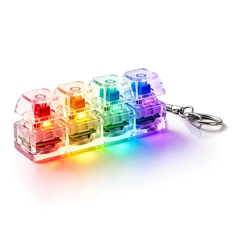 Light Up 4 Keys LED Finger Key - огляд і ціна Gaming Keyboard Test