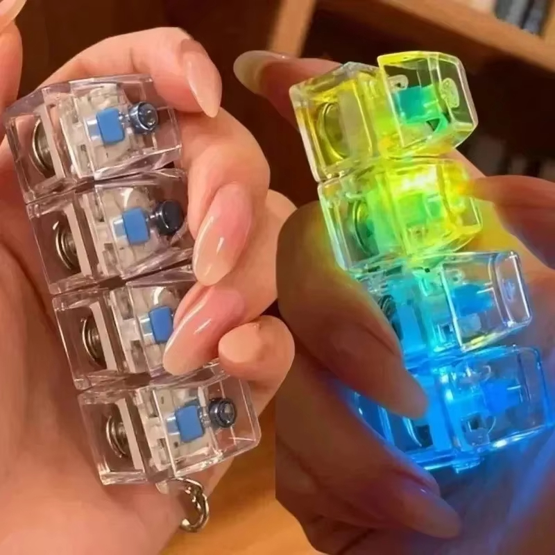 Light Up 4 Keys LED Finger Key - огляд і ціна Gaming Keyboard Test