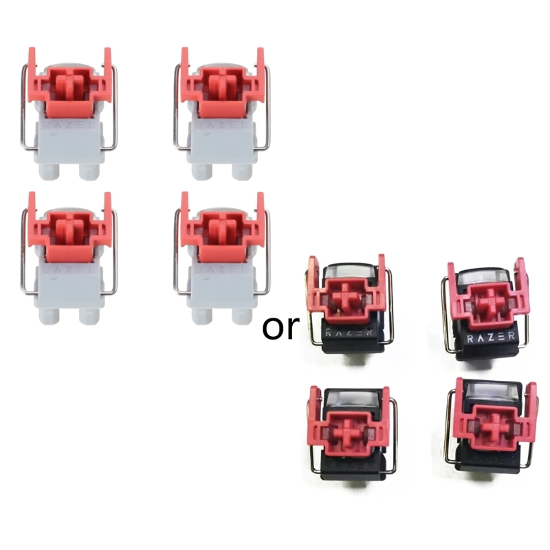 4Pcs V2 Slient Liner Red Optic - огляд і ціна Gaming Keyboard Hot Swappable