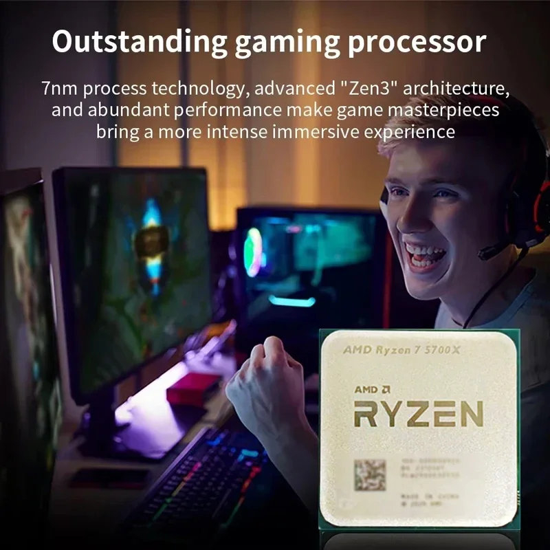 AMD Ryzen 7 5700X Processor 8- - огляд і ціна Amd Cpu Ryzen 7