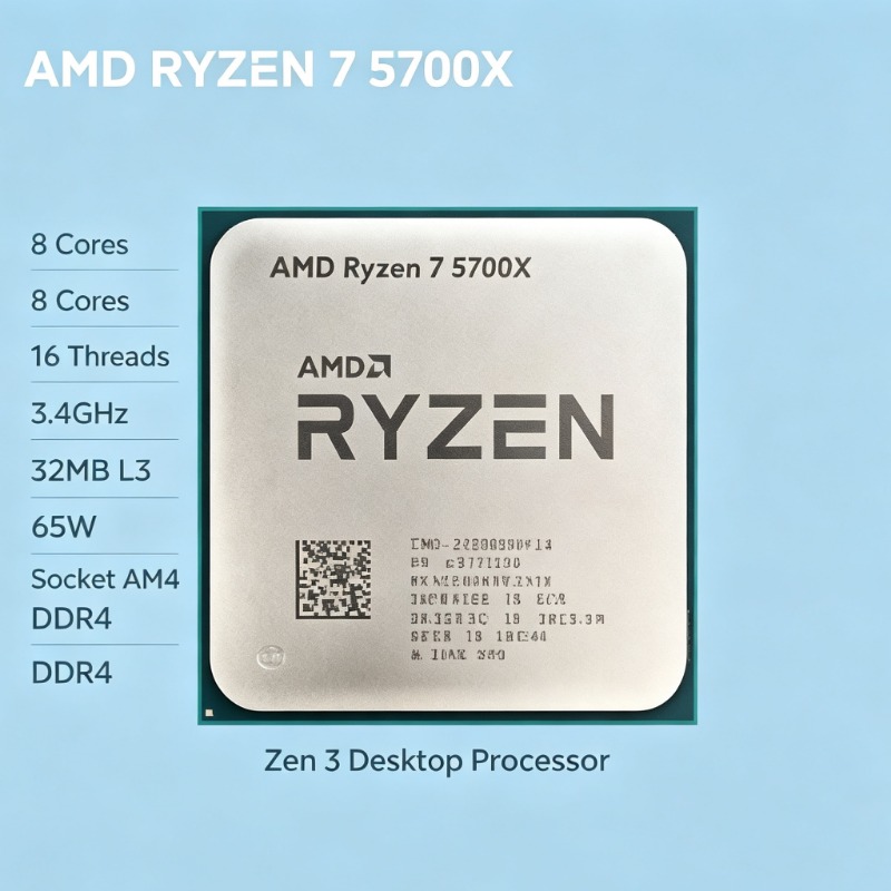 65W TDP AM4 CPU AMD Ryzen 7 57 - огляд і ціна Amd Cpu Ryzen 7