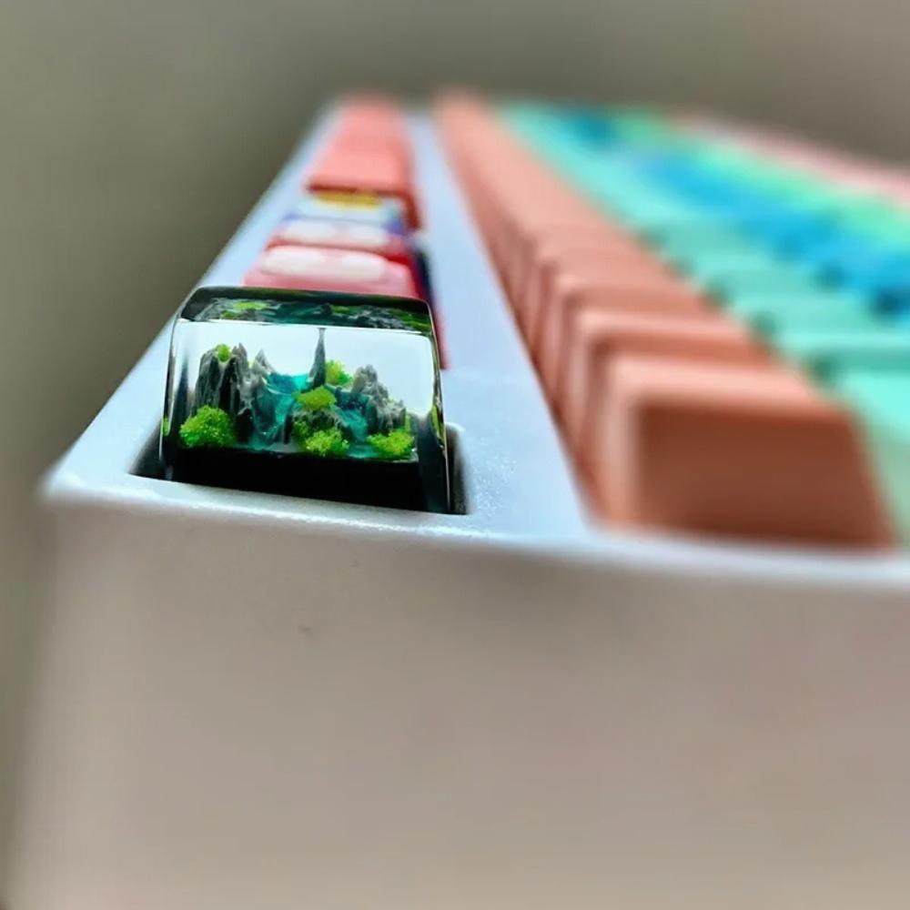 Mountain And Sea Artisan Resin - огляд і ціна Gaming Keyboard No Rgb